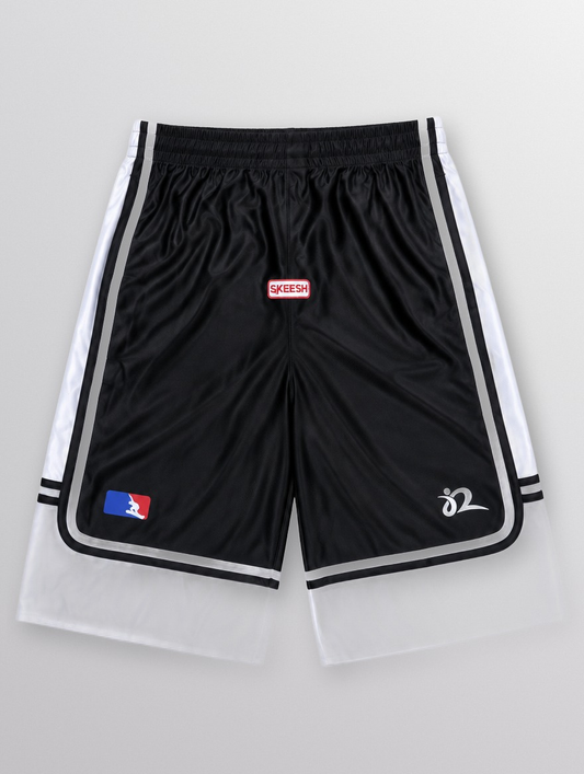 And-Sum Vol.2 Shorts - Black/White - front