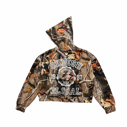 Skeesh University Camo Wizard Kelly Hoodie