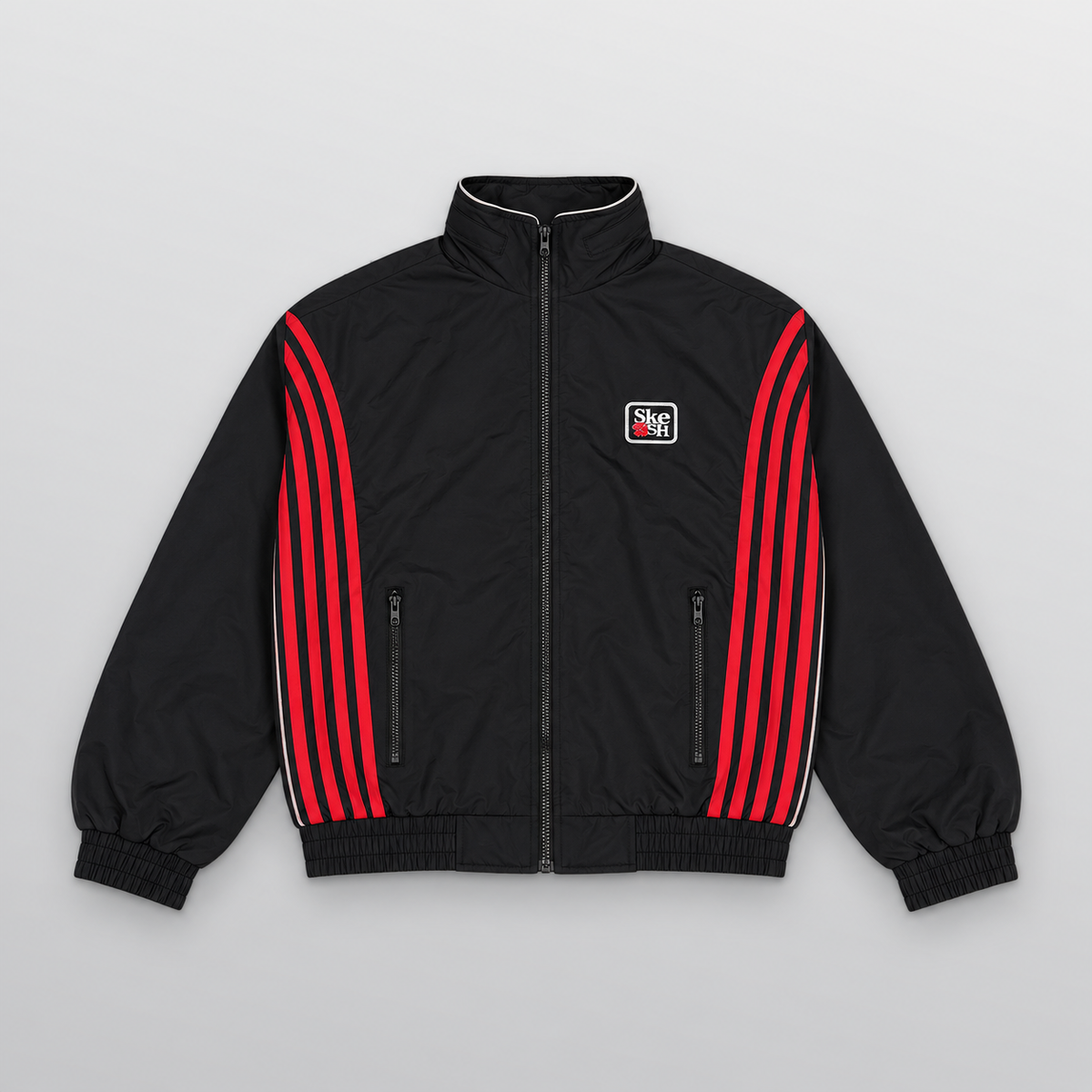 Skeesh V2 Trackjacket Black Red