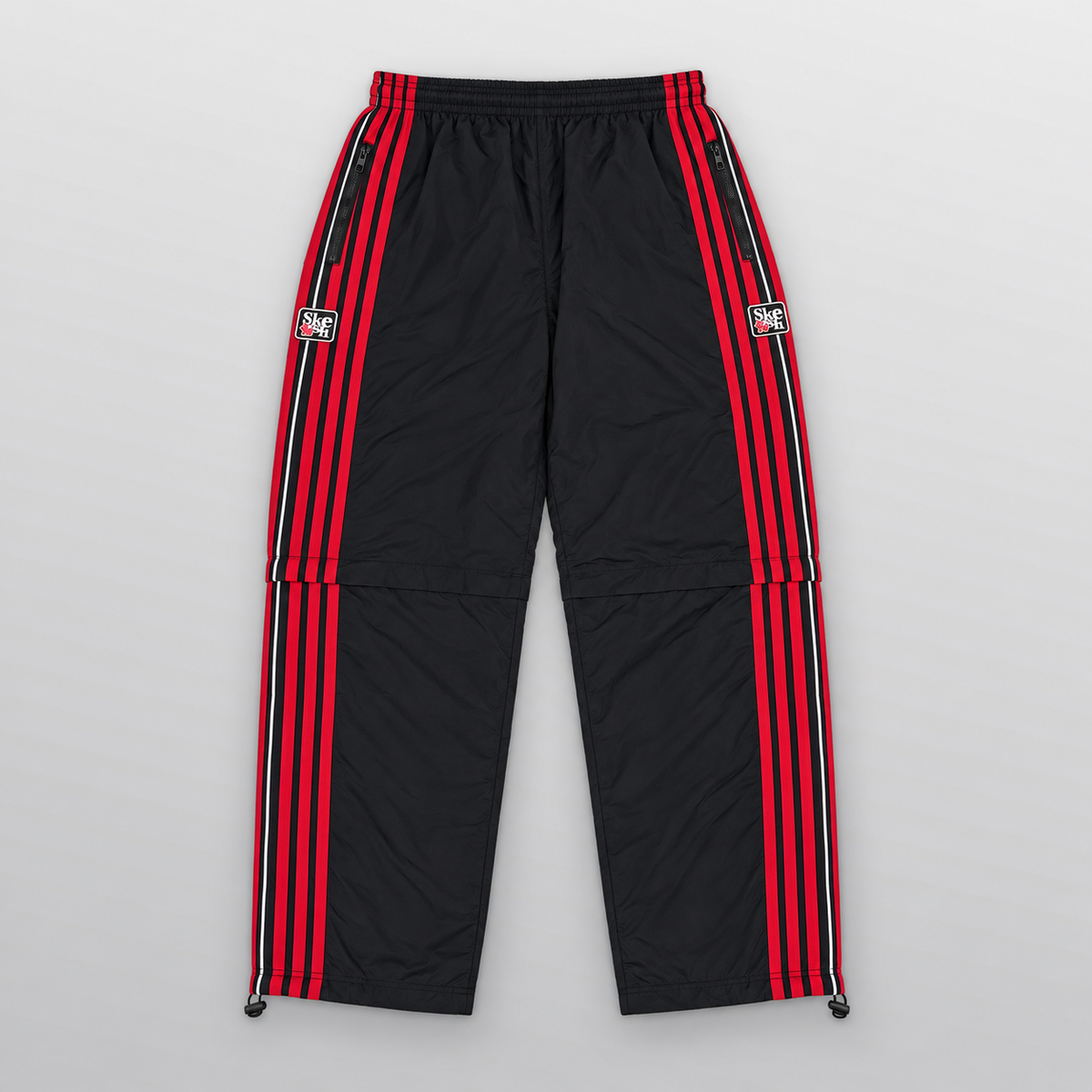 Skeesh V2 Trackpants Black Red
