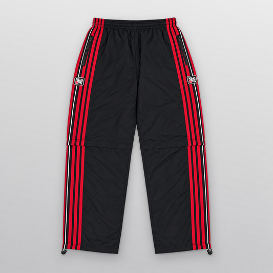 Skeesh V2 Trackpants Black Red
