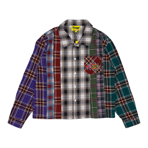 Skeesh Paneled Flannel