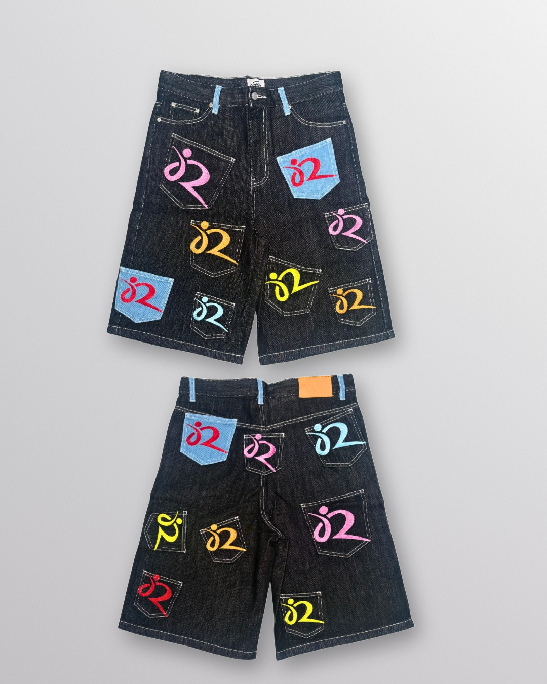 Skeesh Algorithm Shorts, view 2