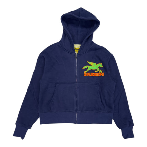 Skeesh Navy Blue Pegasus Hoodie