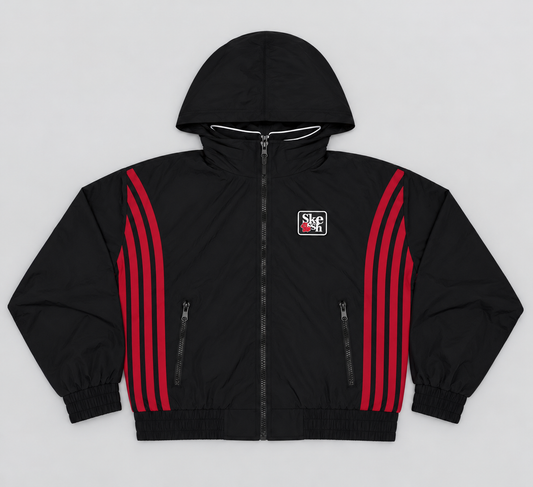 Skeesh Girls V2 Trackjacket Black Red
