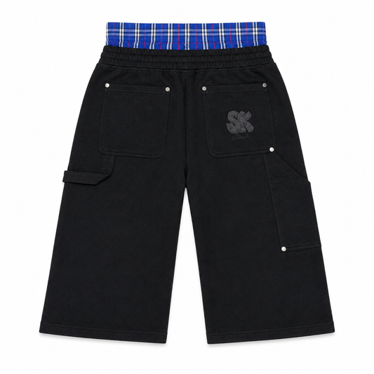 SK Boxer Short Jort in black, back