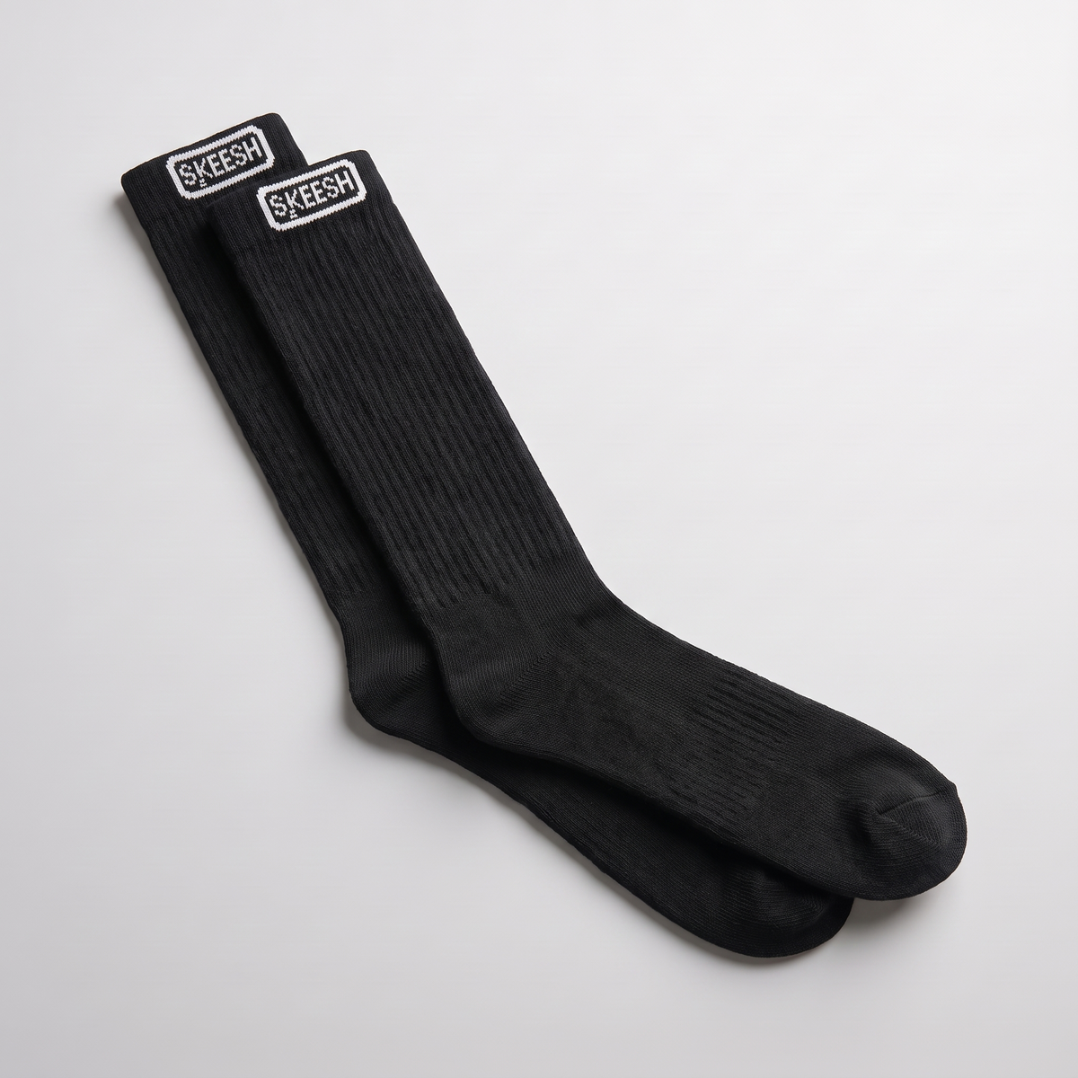 Skeesh Signature Slouch Socks in black