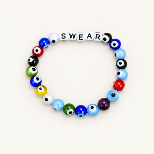 Skeesh Evil Eye Swear Elementary Bracelet