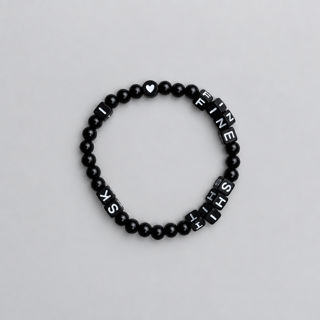 Skeesh Blackout I Love Fine Shit Elementary Bracelet