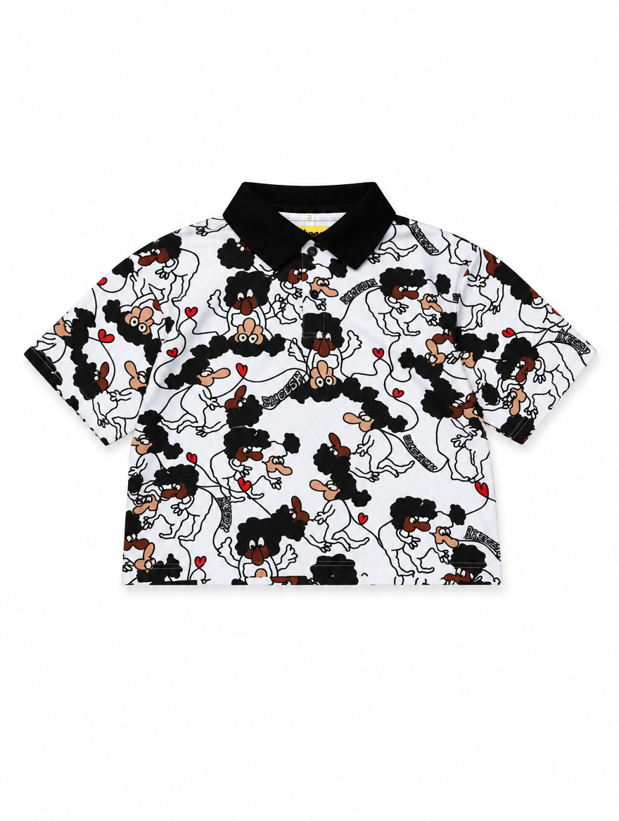 Skeesh Girls S.H.A.M Polo Shirt - front