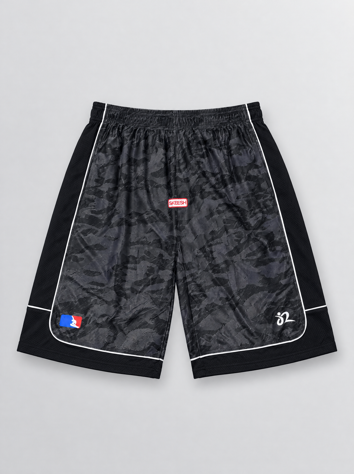 And-Sum Vol.2 Shorts - Gray Camo - front