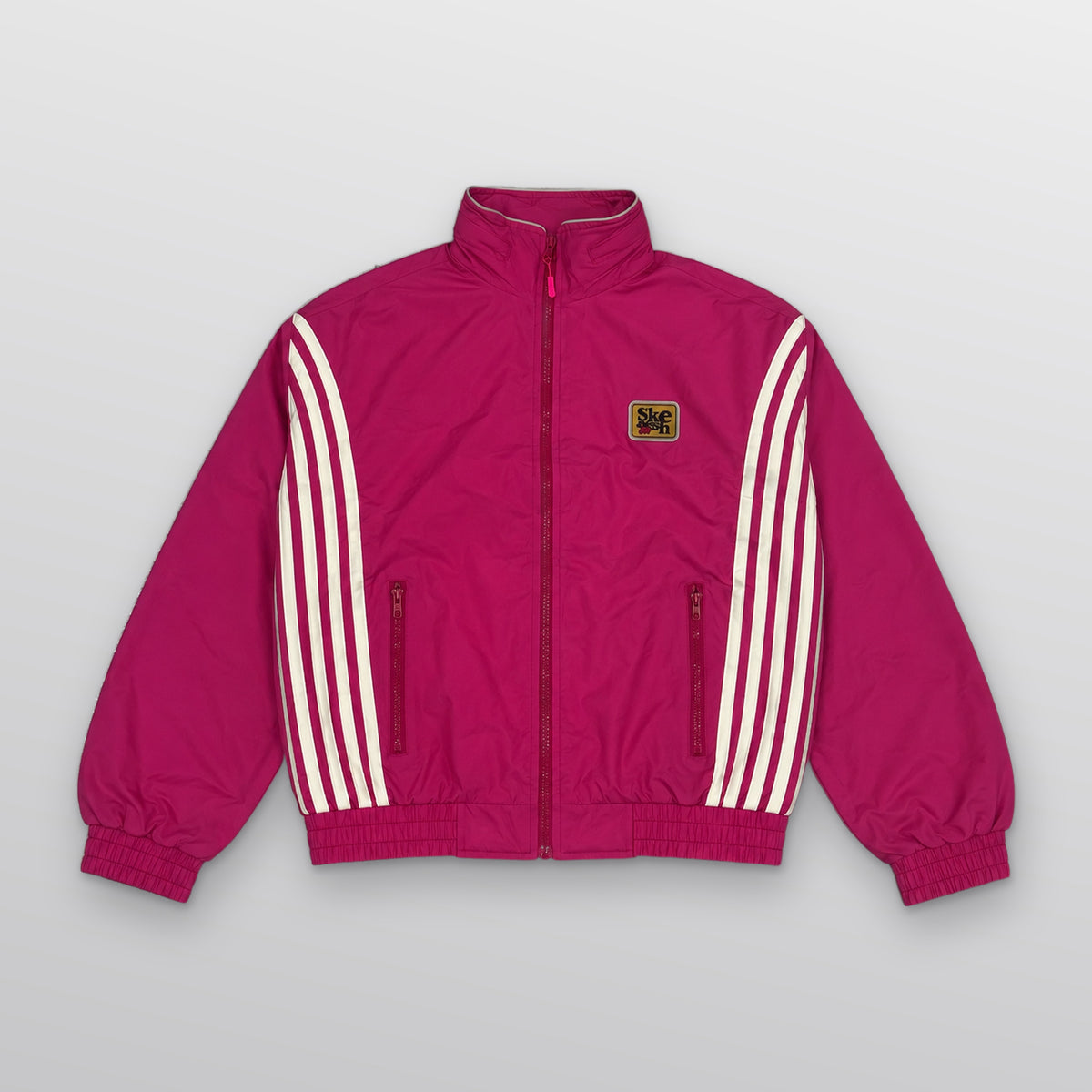 Skeesh V2 Trackjacket Hot Pink, front view